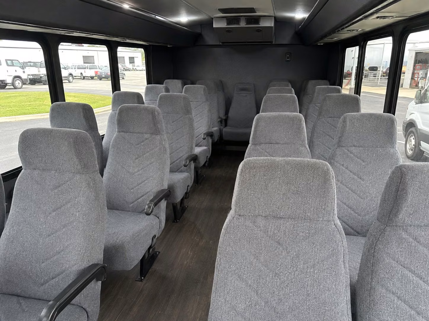 18 passenger minibus inside