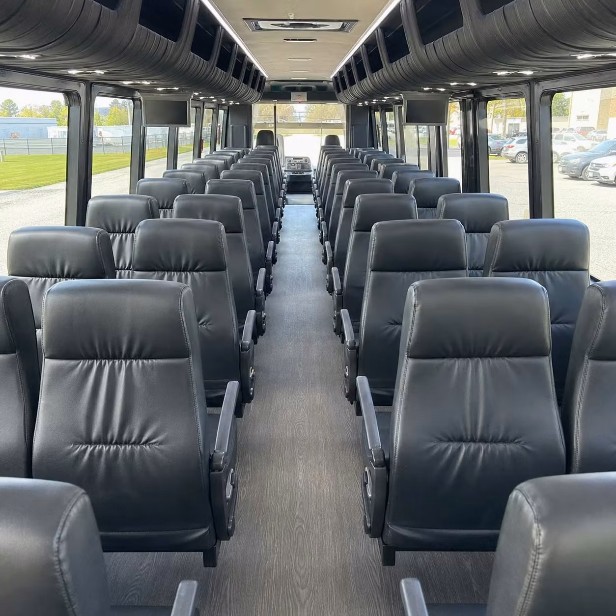 25 passenger minibus inside