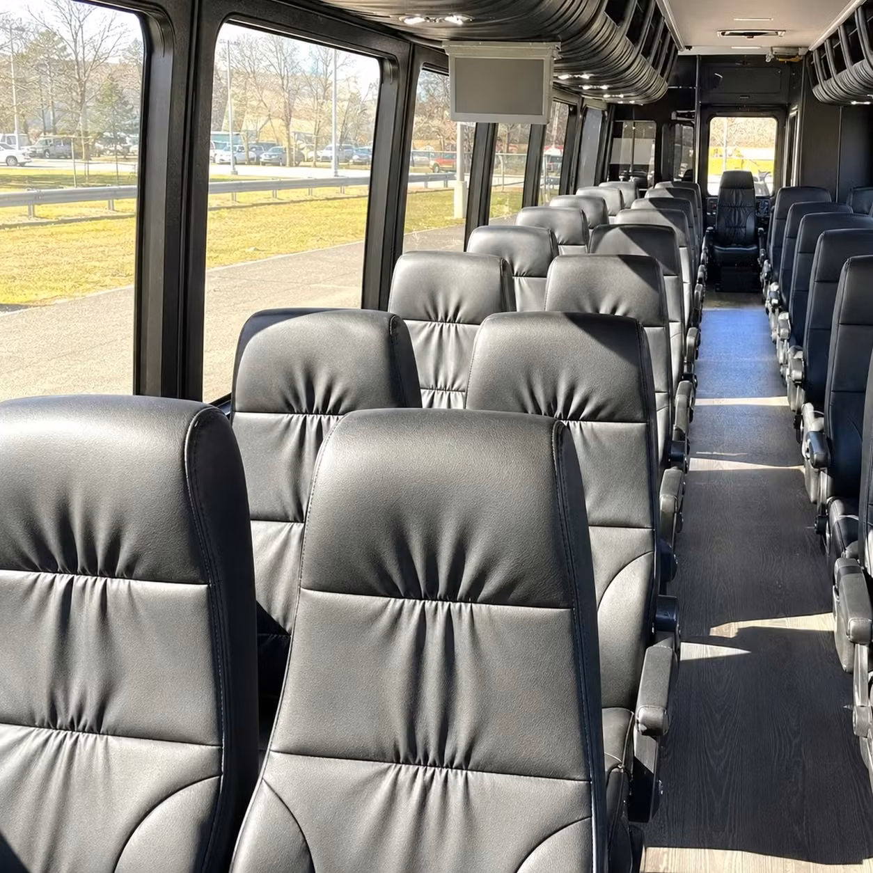 30 passenger minibus interior