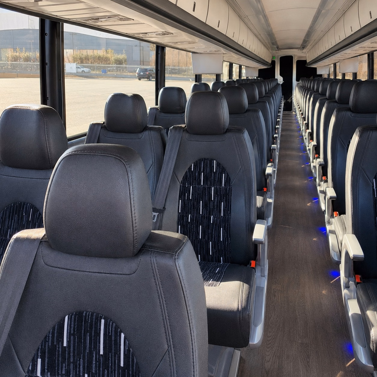 how distance and duration affect charter bus rates in newport news