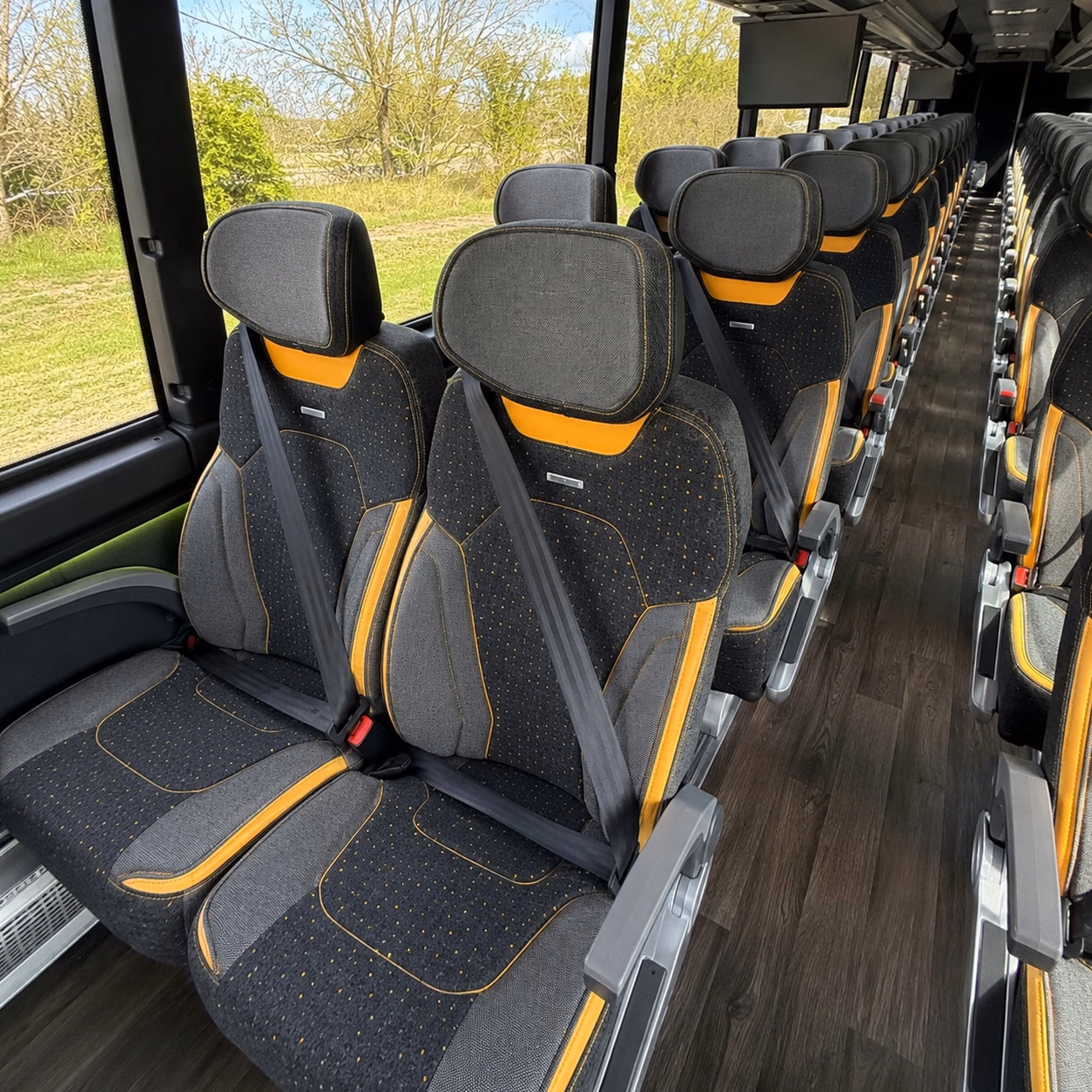 sports teams and fan groups in newport news trust charter buses for away games